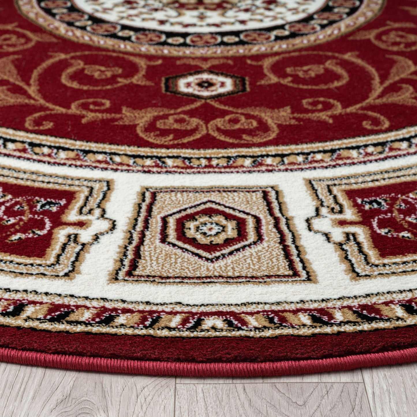 Estate 511 In Red : Round Rug
