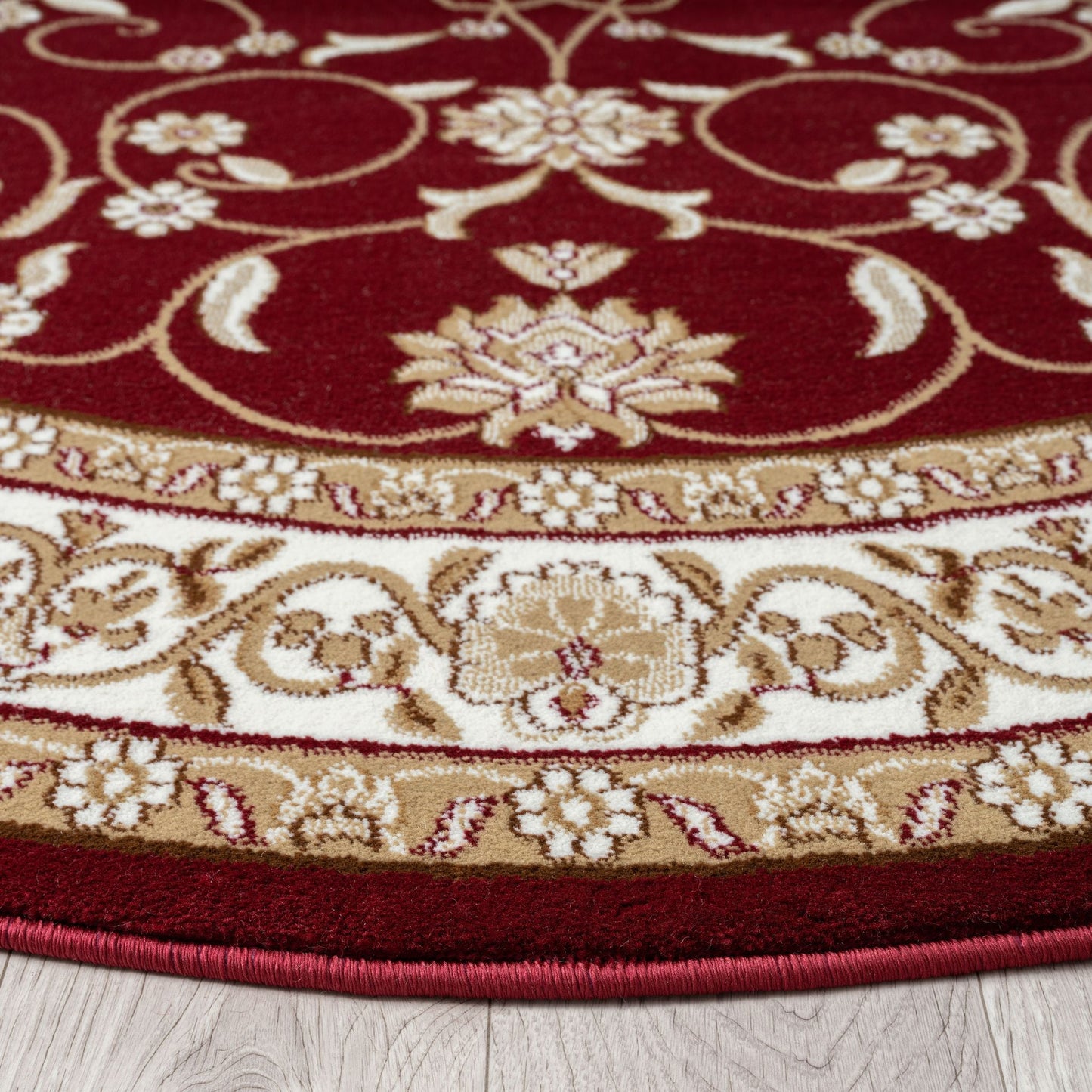 Estate 512 In Red : Round Rug
