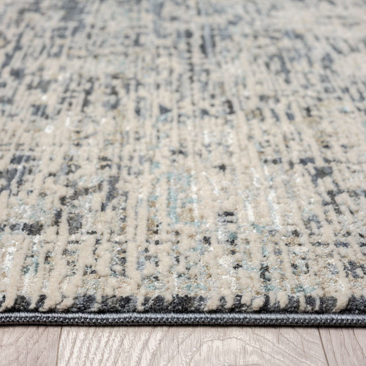 Aubrey 6739 Charcoal Runner Rug