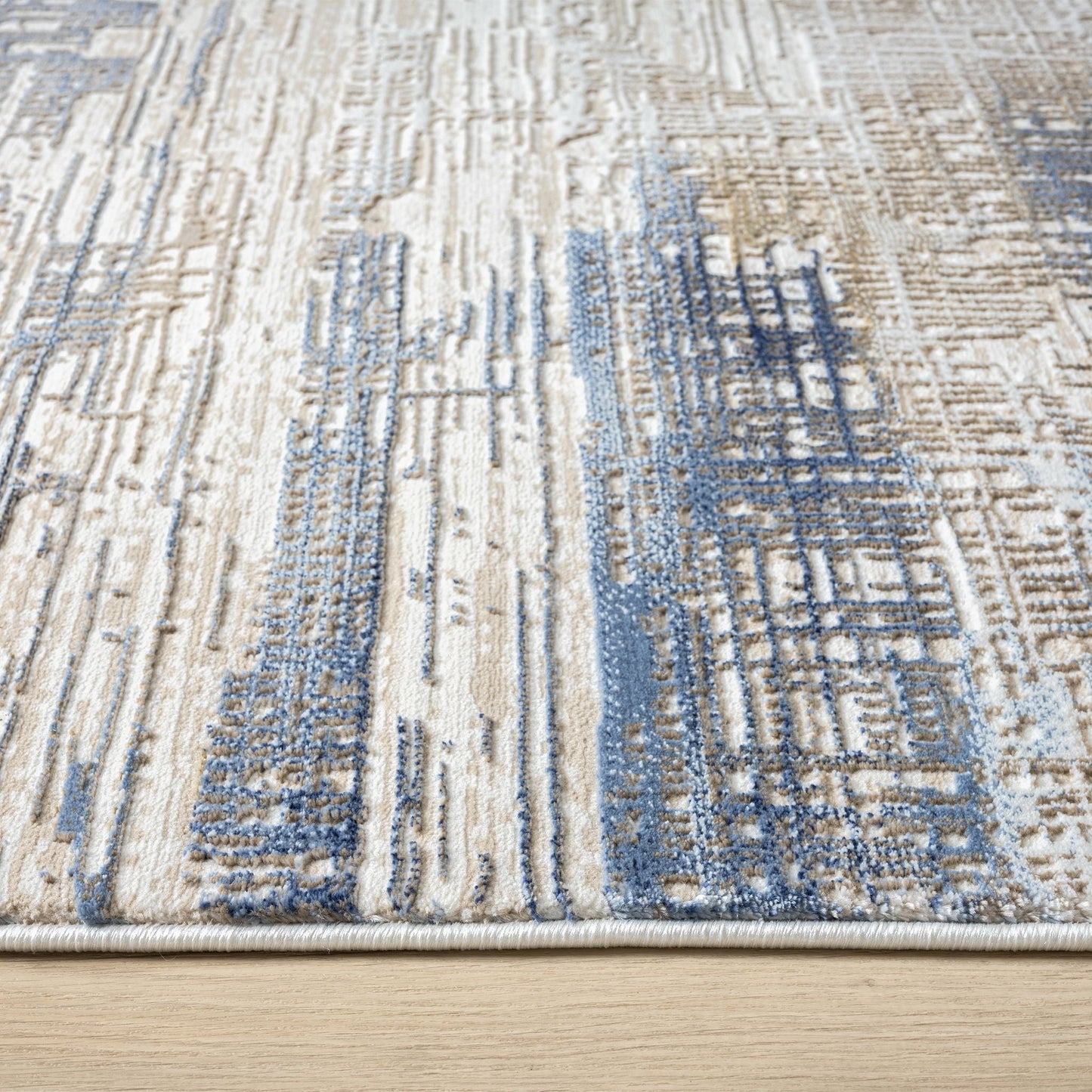 Fable 474 Stone In Beige : Runner Rug