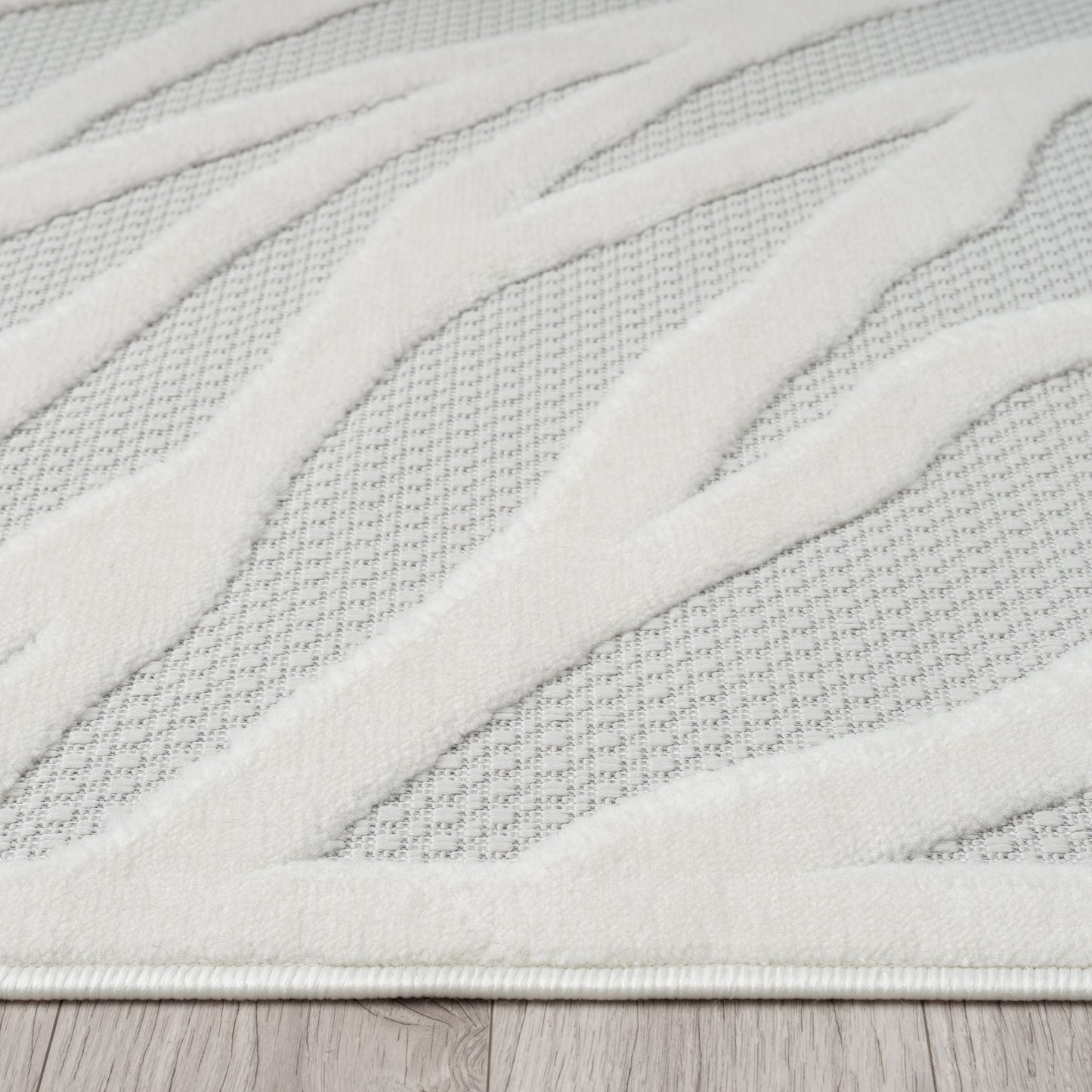 Calm 415 In Ivory : Runner Rug