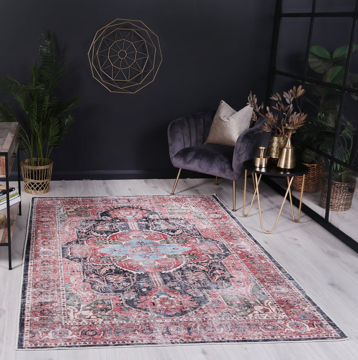 Distressed Vintage Kendra Area Rug - VITAL 3206-03