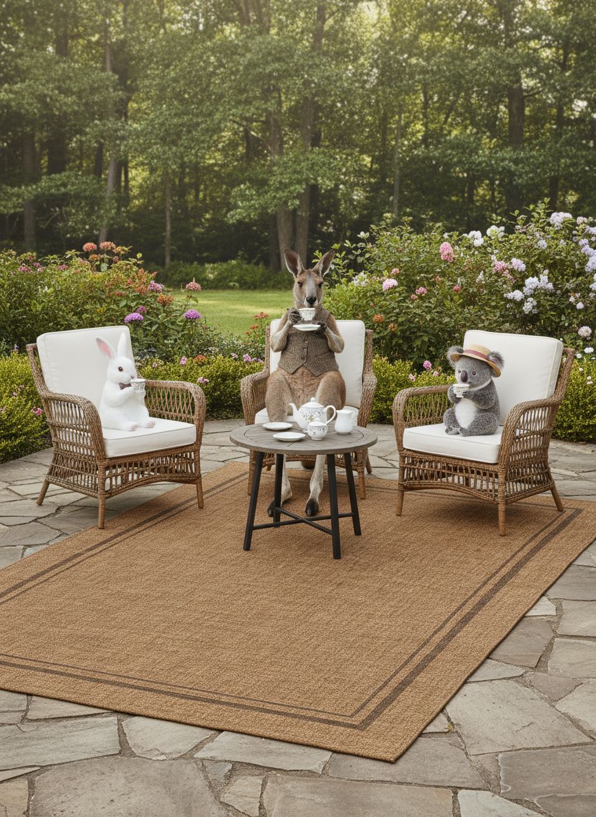 Himalaya Bordo in Brown Colour Rug