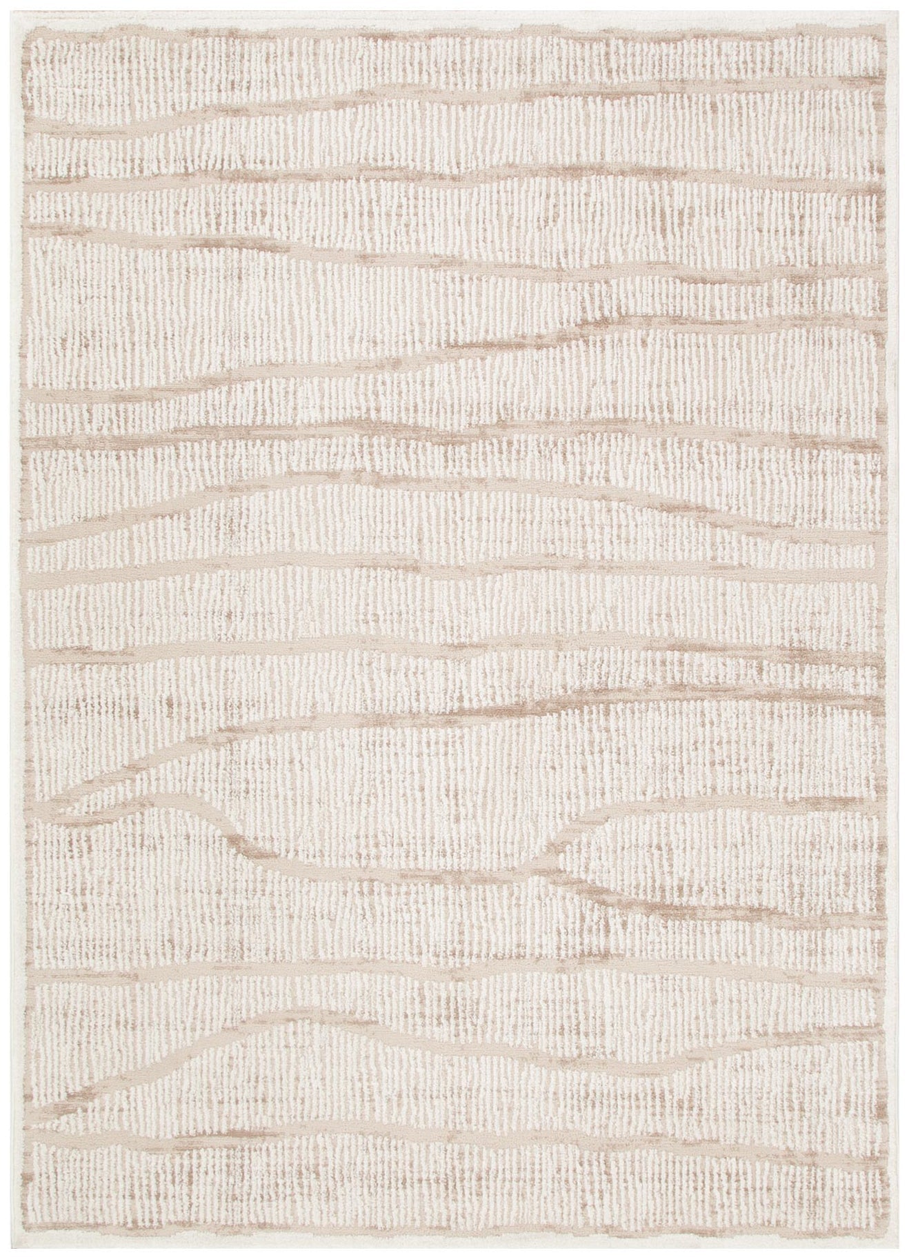 Sierra Abstract Lines in Ivory Rug