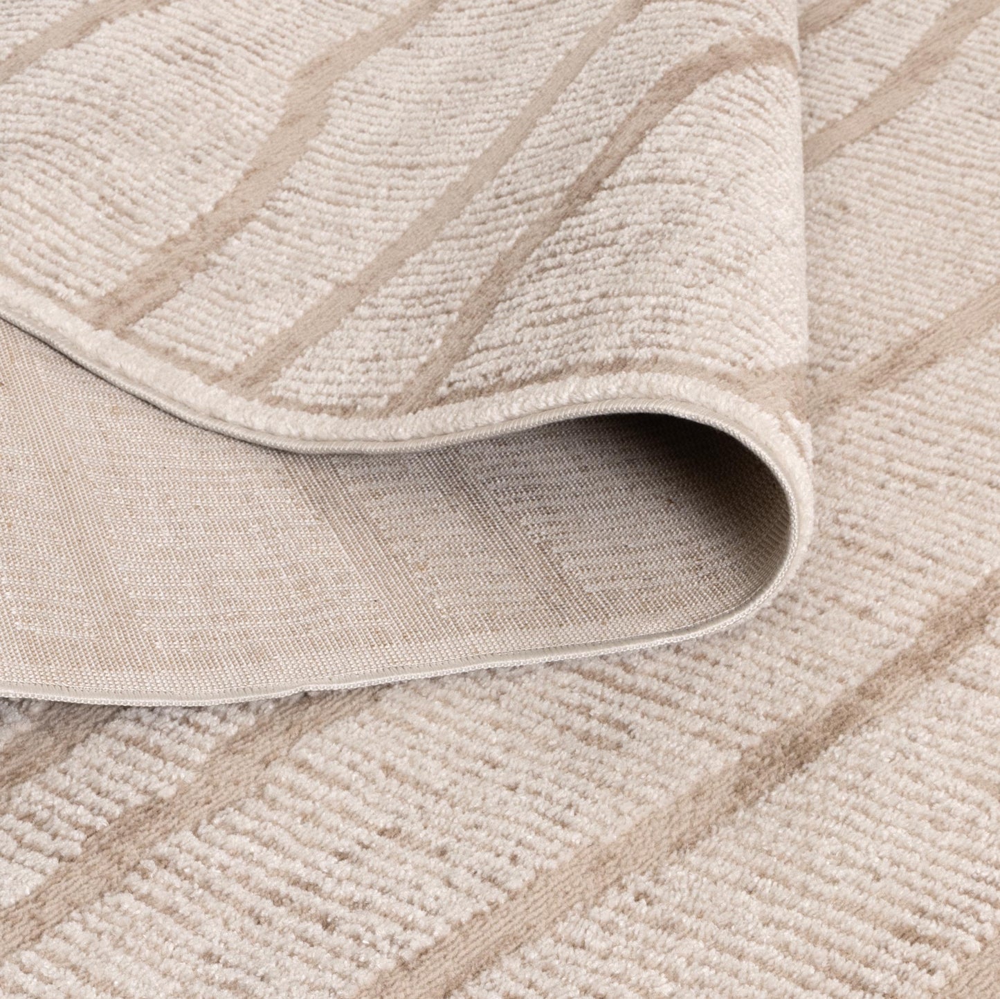 Sierra Abstract Lines in Ivory Rug