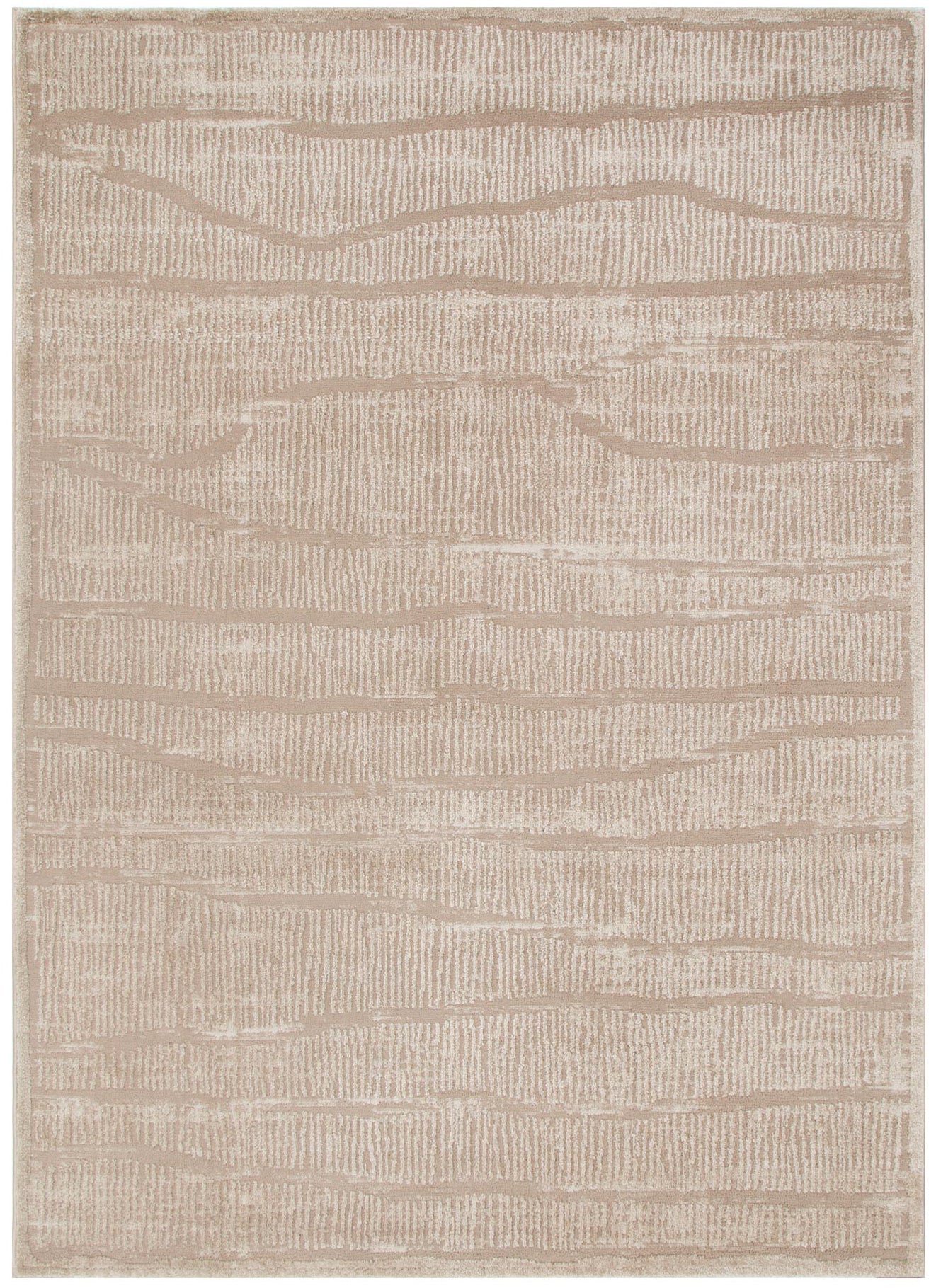 Sierra Abstract Lines in Beige Rug