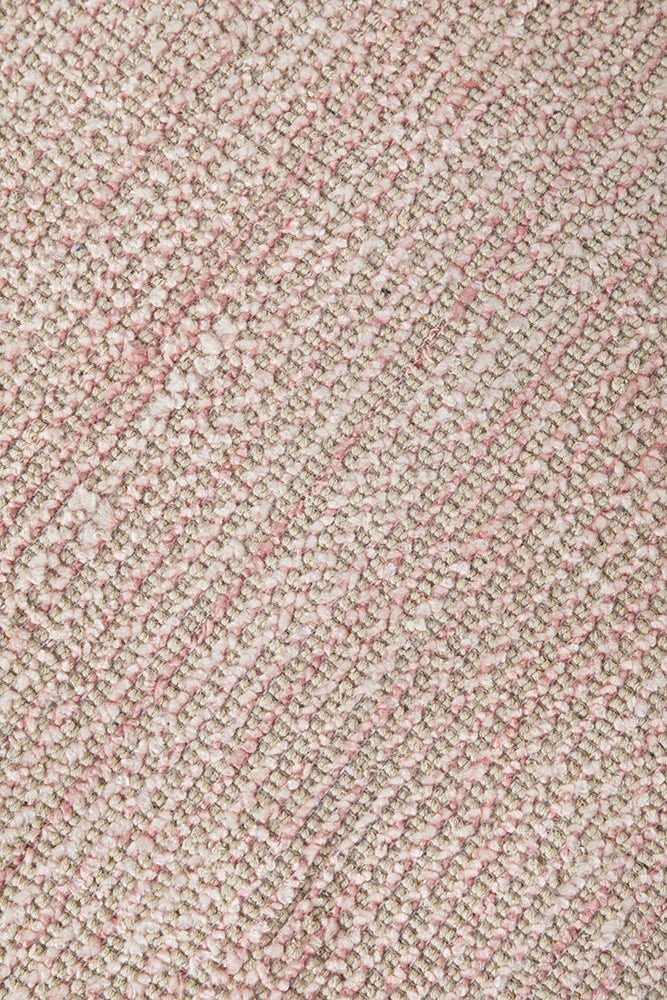 Allure Rose Cotton Rayon In Pink Rug