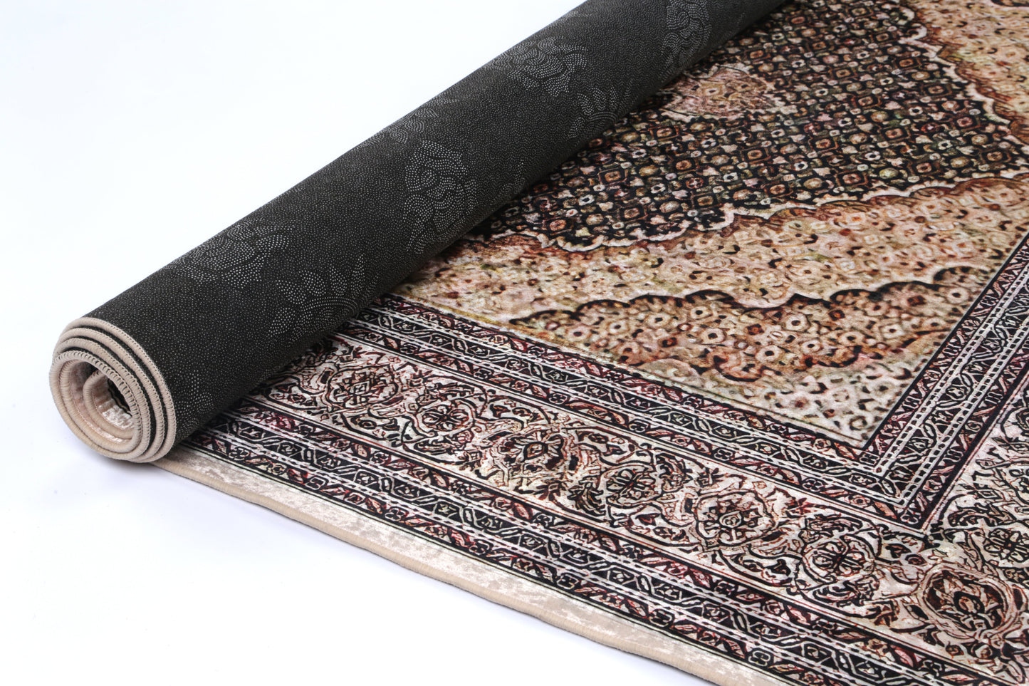 Angelic Medallion Non-Slip In Gold Rug