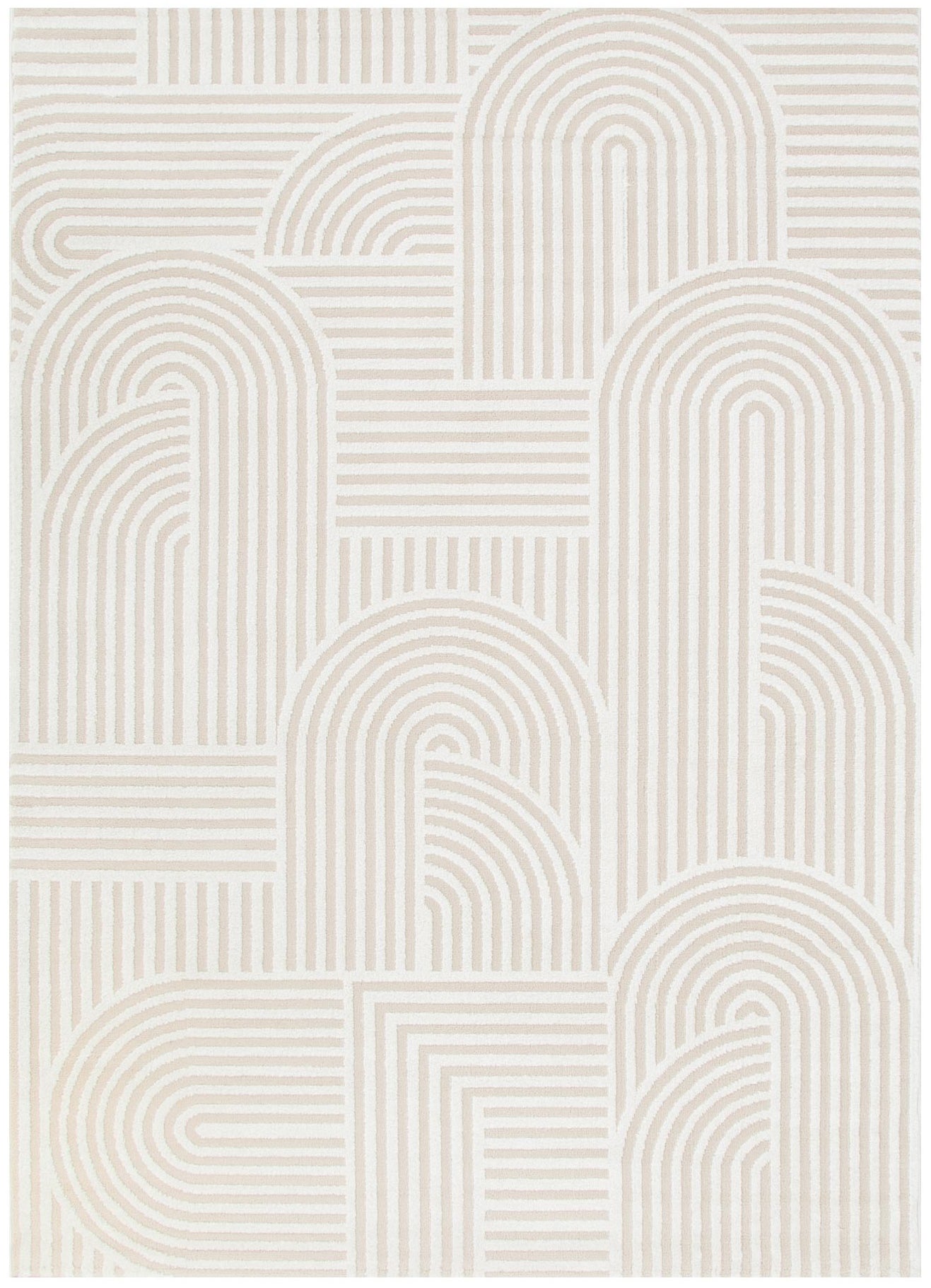 Sierra Arches in Beige & Ivory Rug