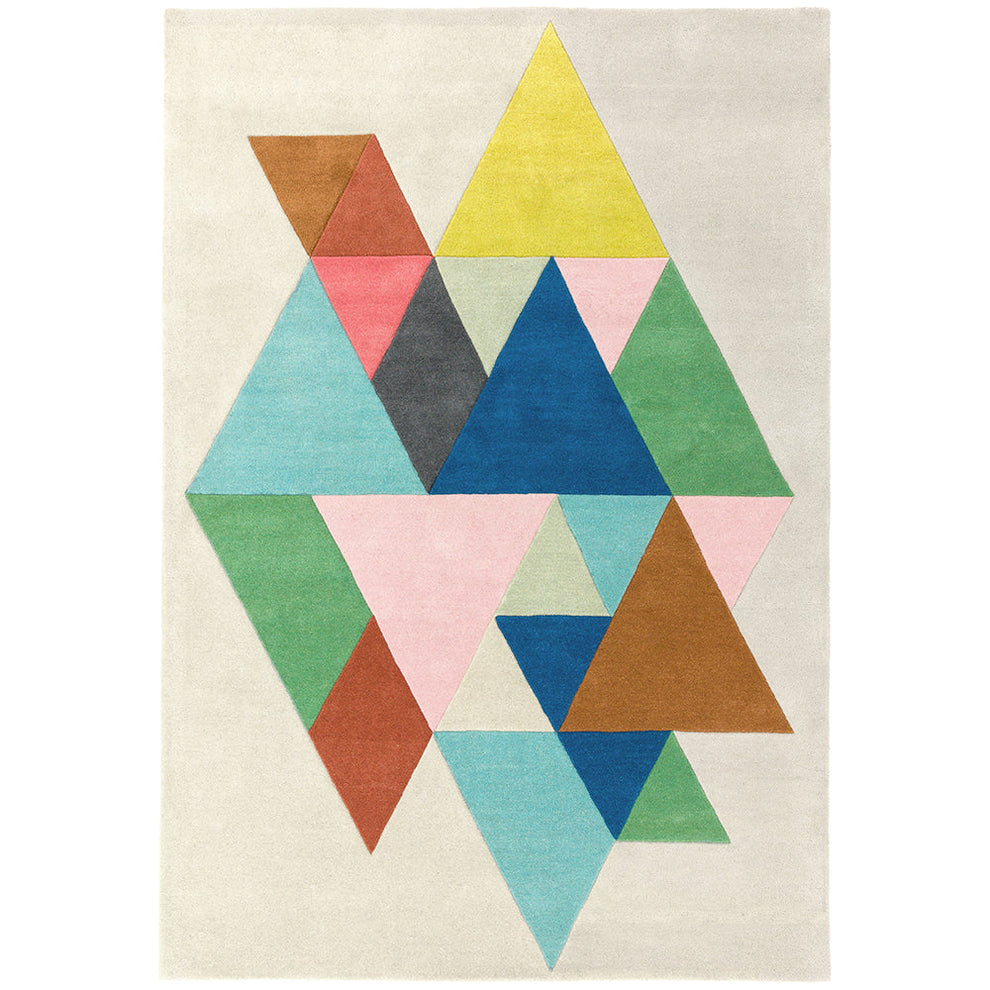 Asiatic Triangle In Multi Rug – Cheapest Rugs Online