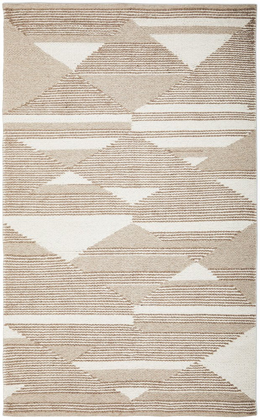 Avalon Taylor Modern Geometric In Natural Rug