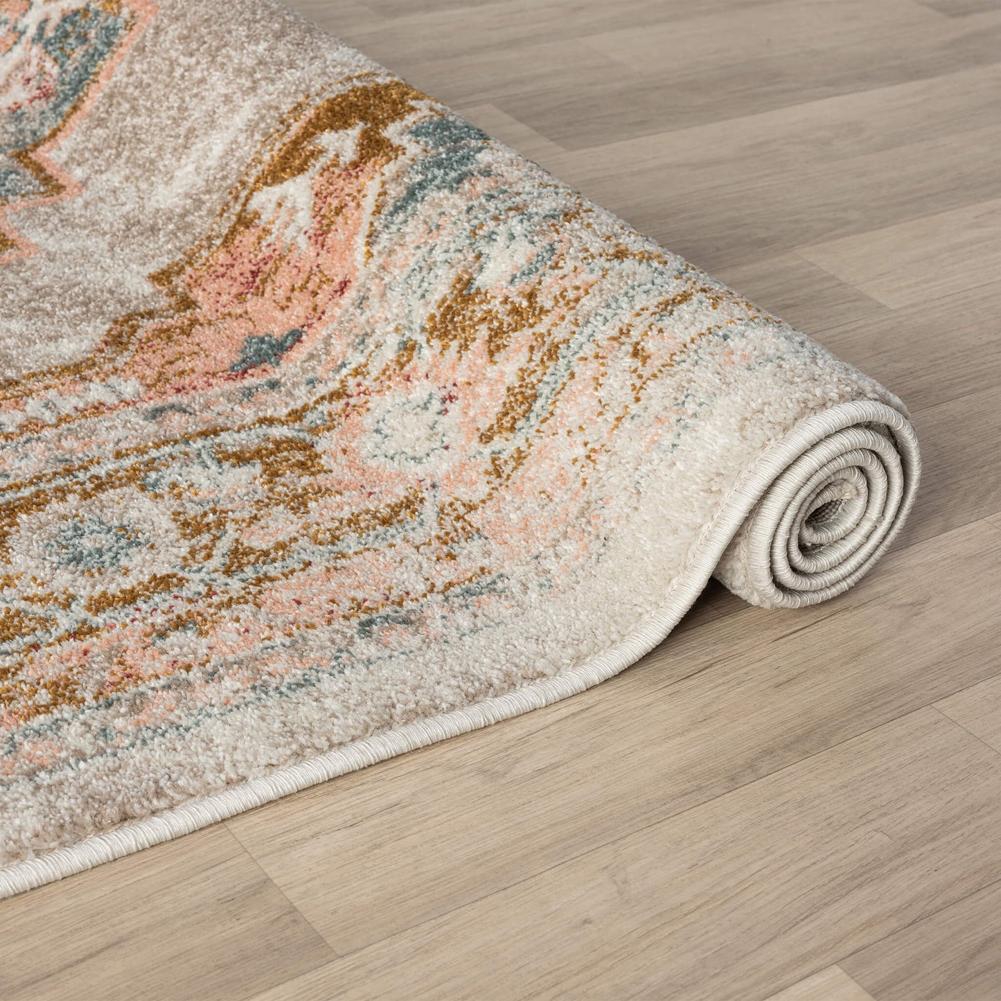 Adore Sand in Multicoloured : Runner Rug
