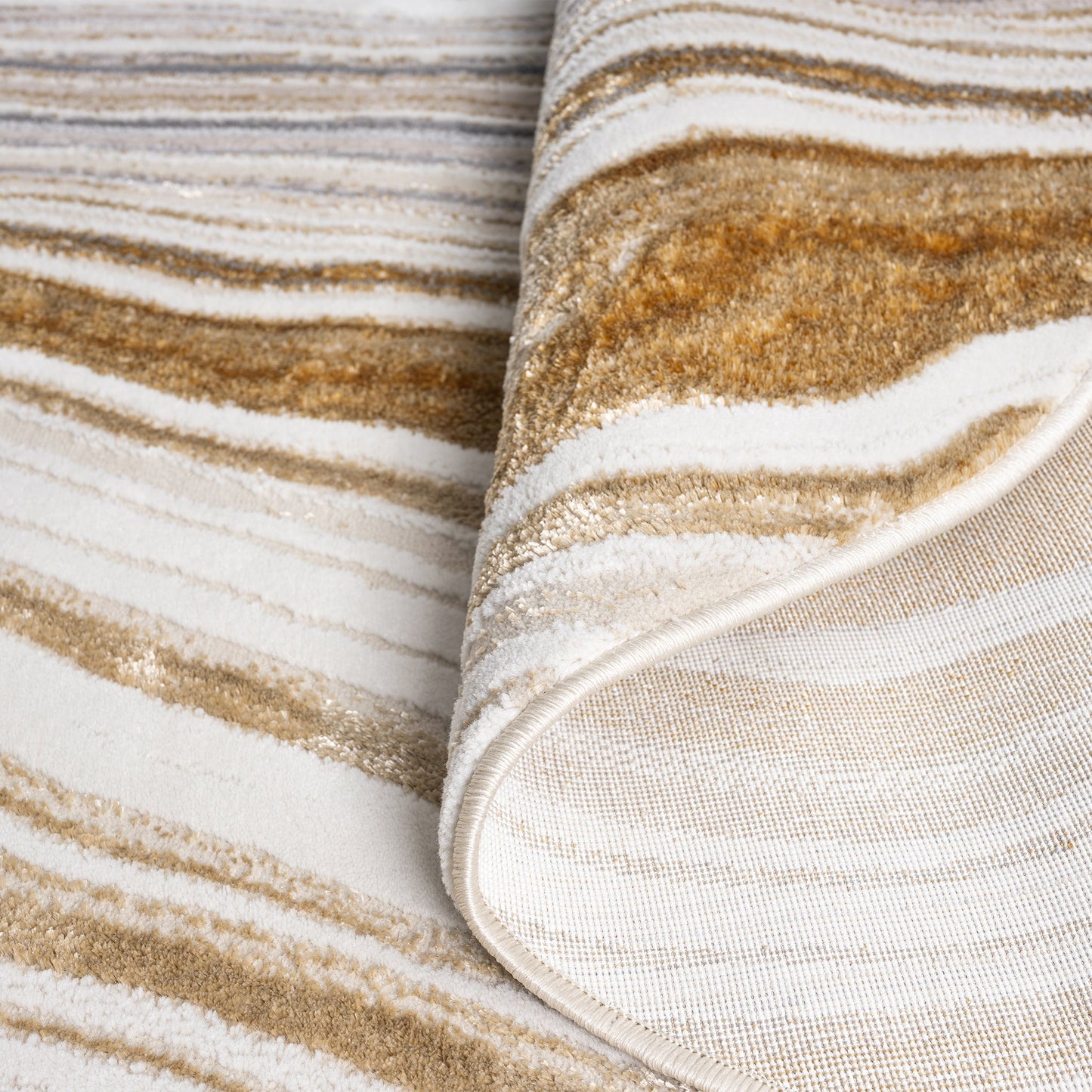 Amber Stone in Multicolured : Round Rug