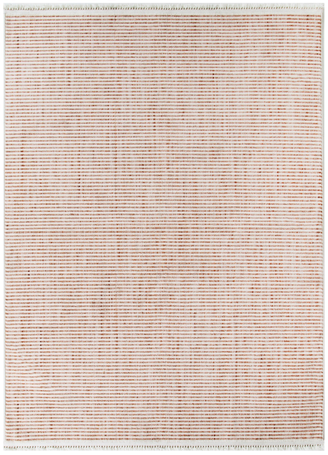 Berno Pink Ivory Loop Stripes Rug