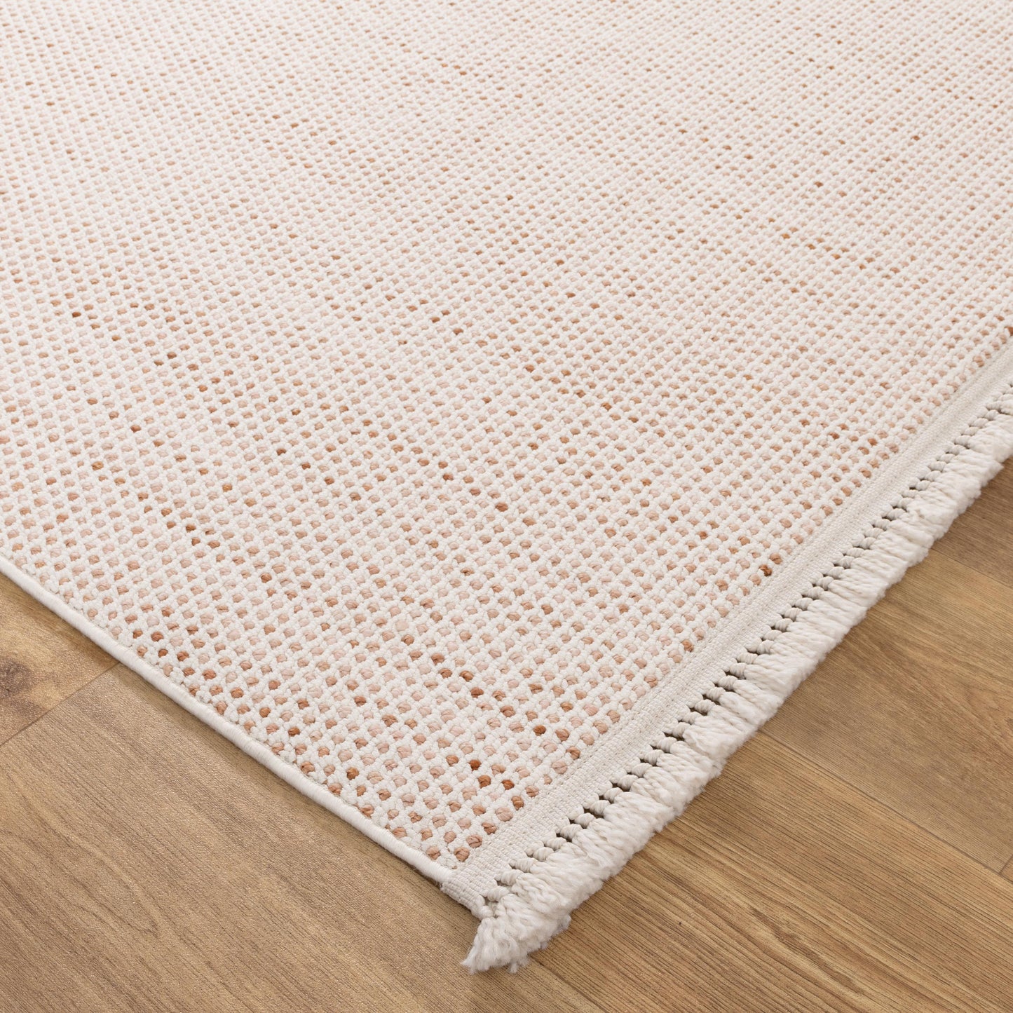 Berno Ivory Pink Loop Rug