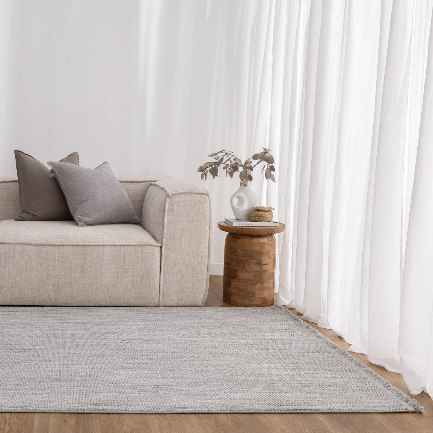 Berno Silver Loop Rug