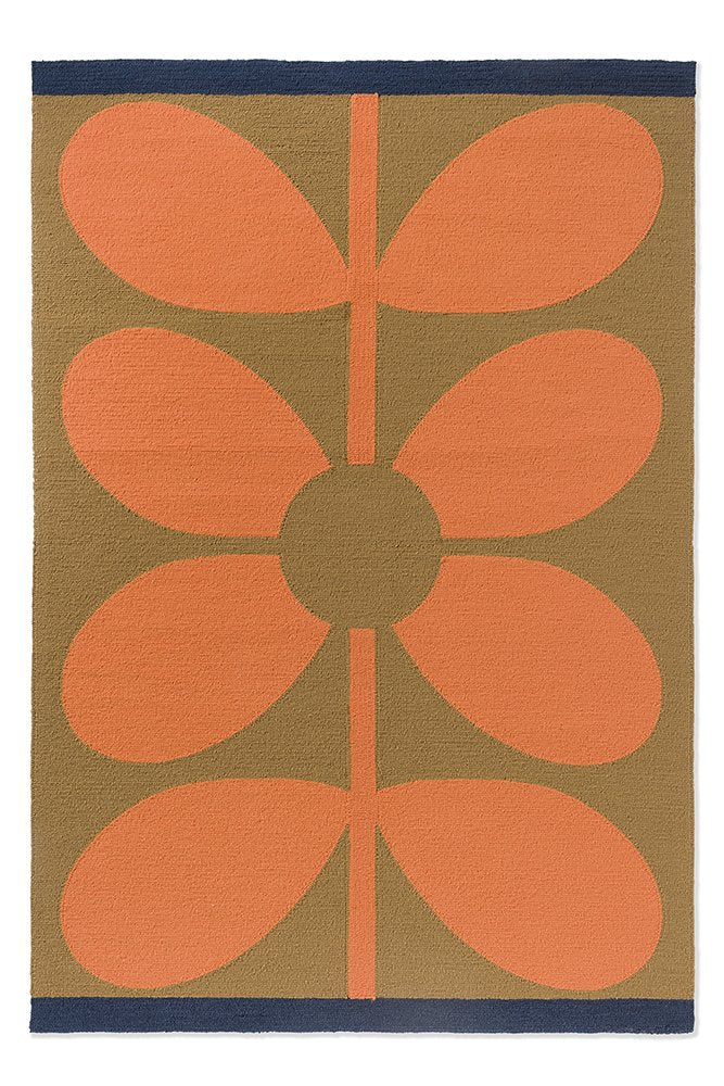 OR Giant Sixties ST-Tomato 463703 In Red & Orange Rug