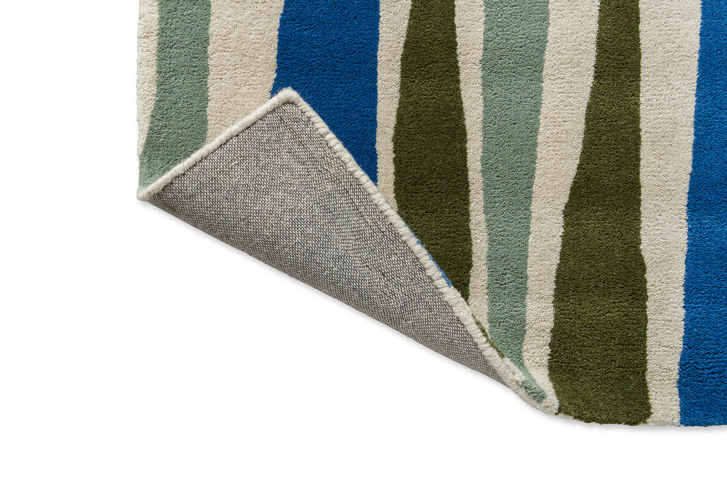 Scion Saku - Olive 123417 In Grey Rug