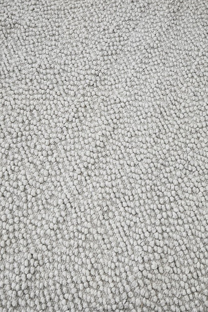 Boucle Touch Of Modern Elegance In Grey Rug