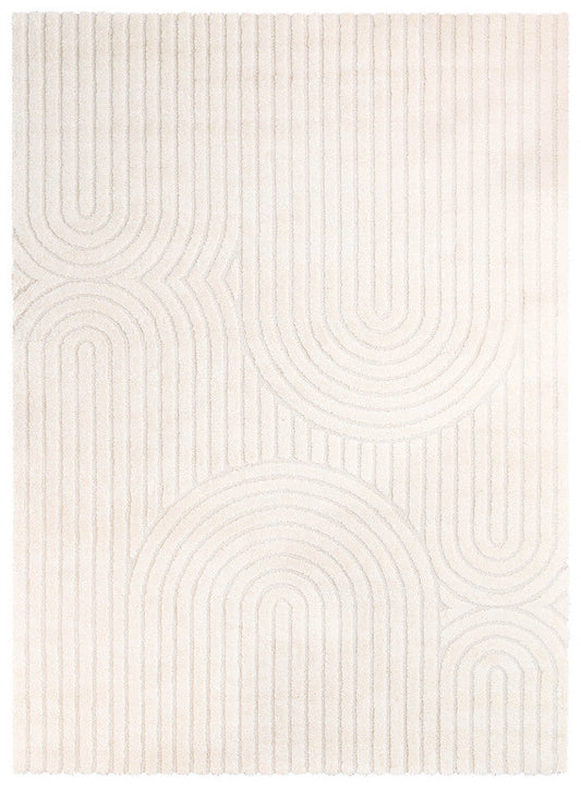 Coco Antique in White Colour Rug
