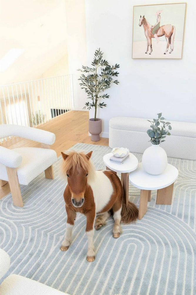 Coco in Blue Haze Colour Rug