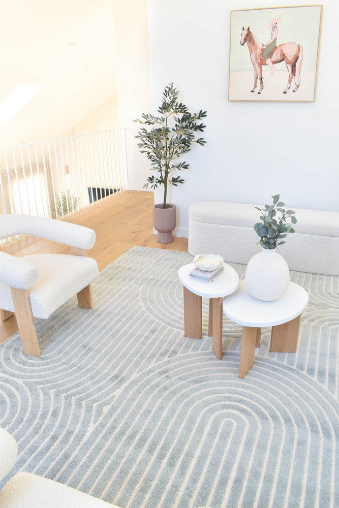 Coco in Blue Haze Colour Rug