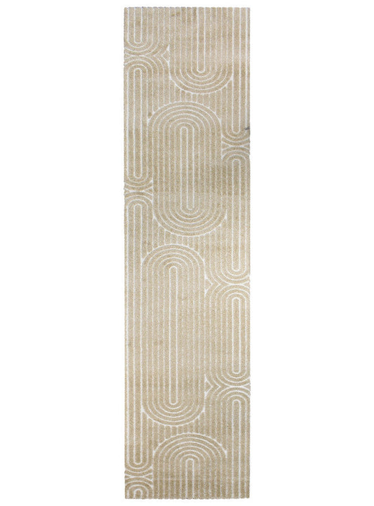Coco Cocoa in Beige Colour : Runner Rug