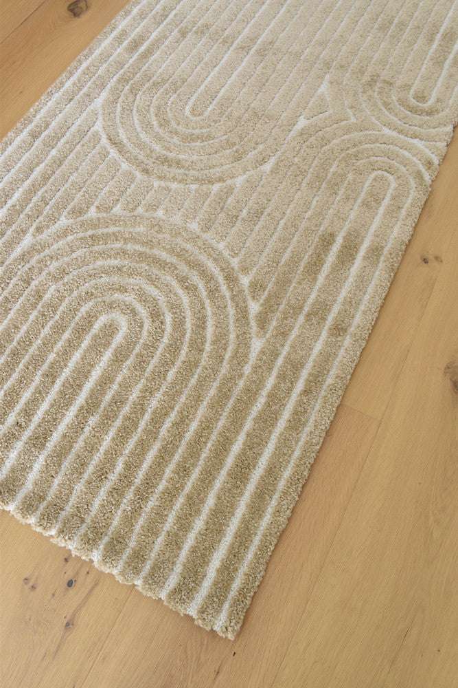 Coco Cocoa in Beige Colour : Runner Rug
