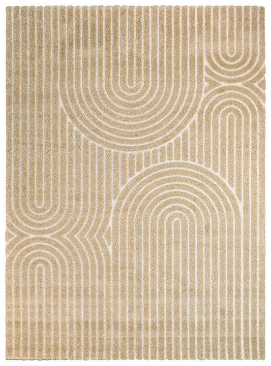 Coco Cocoa in Beige Colour Rug