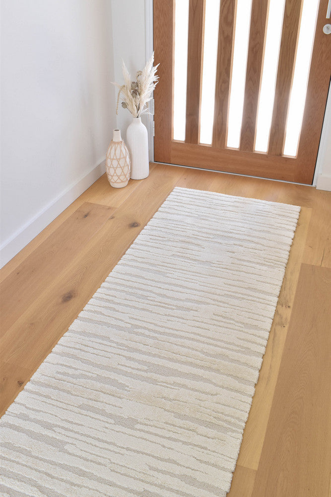 Coco Latte in Cream Colour : Runner Rug