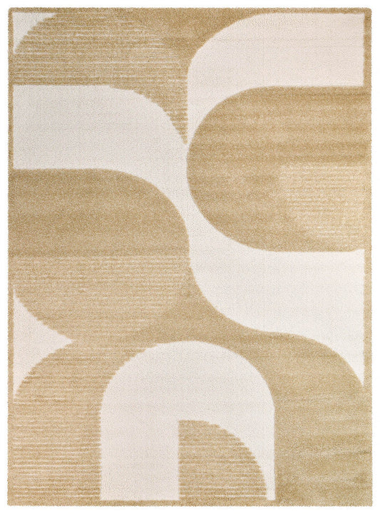 Coco Chestnut in Beige Colour Rug