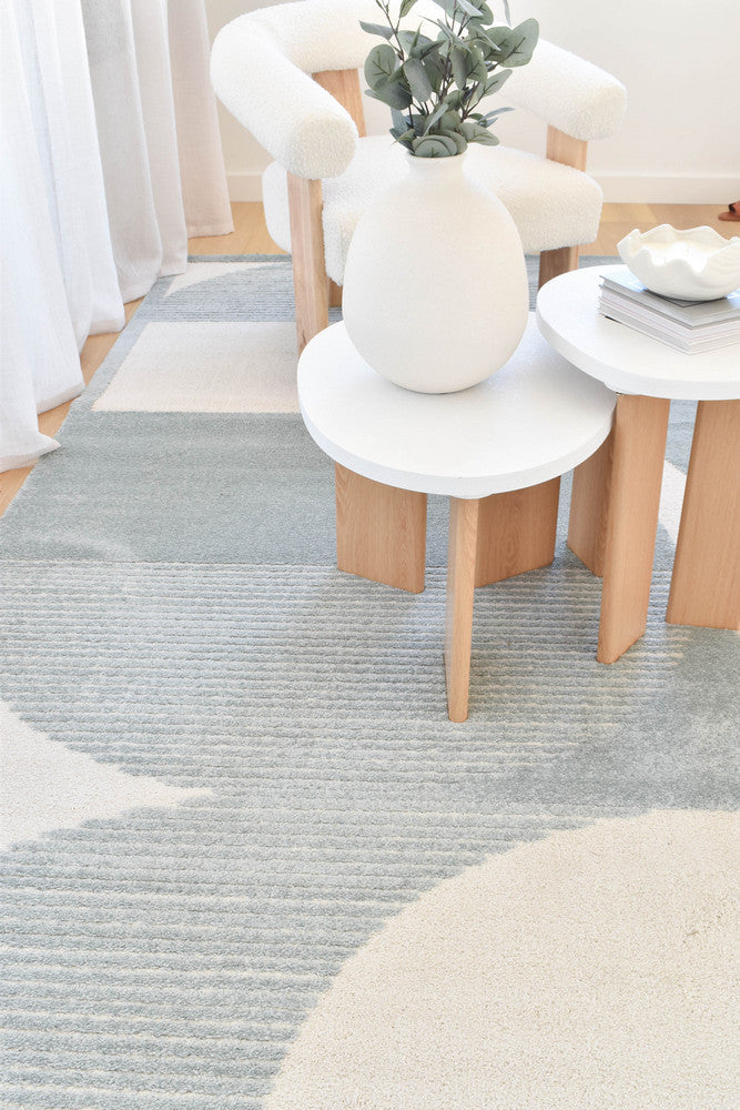 Coco Frost in Blue Colour Rug