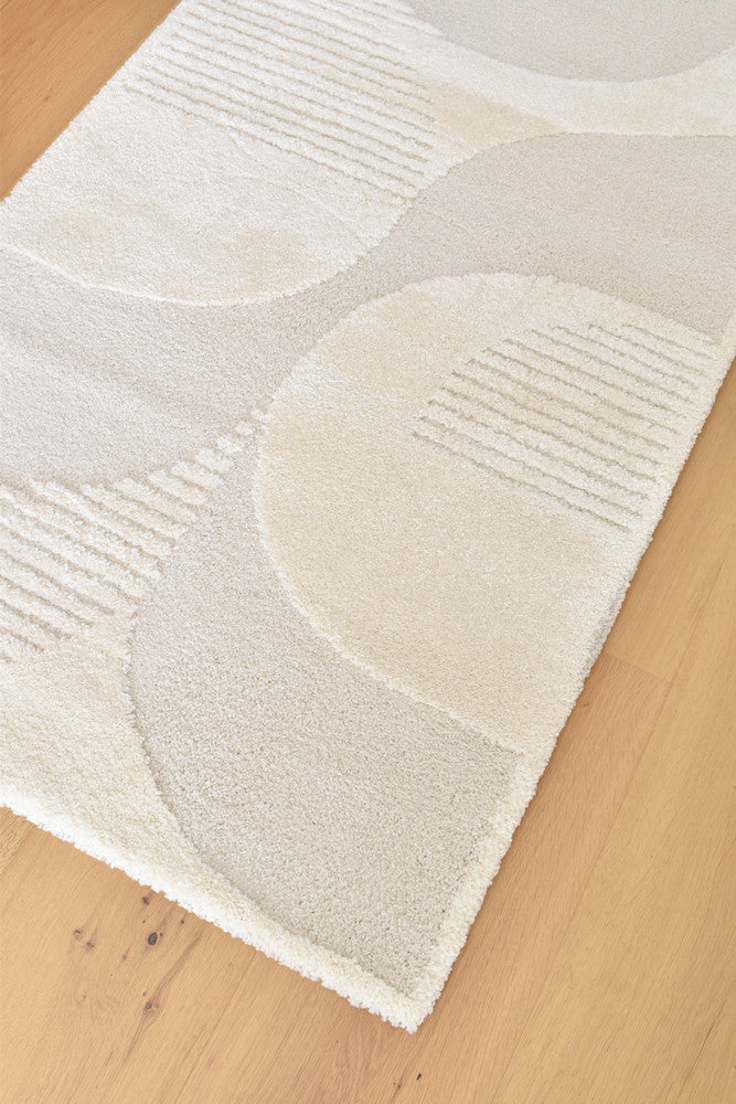 Coco Pearl in Cream Colour : Runner Rug