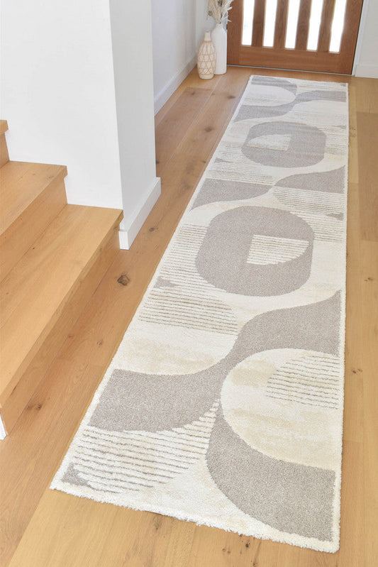 Coco Vintage in Beige Colour : Runner Rug