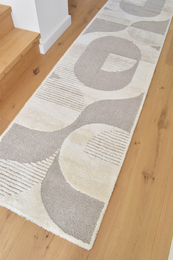 Coco Vintage in Beige Colour : Runner Rug