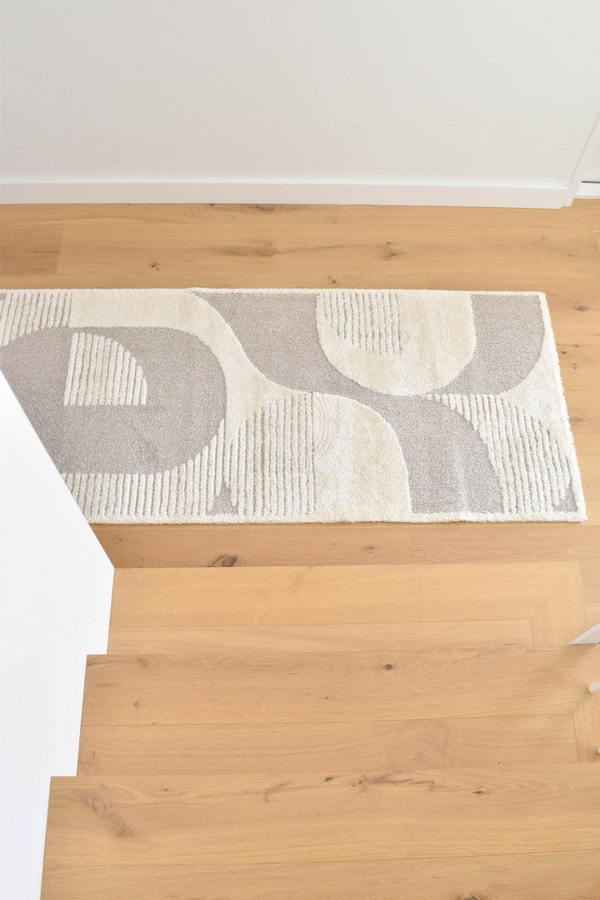 Coco Vintage in Beige Colour : Runner Rug