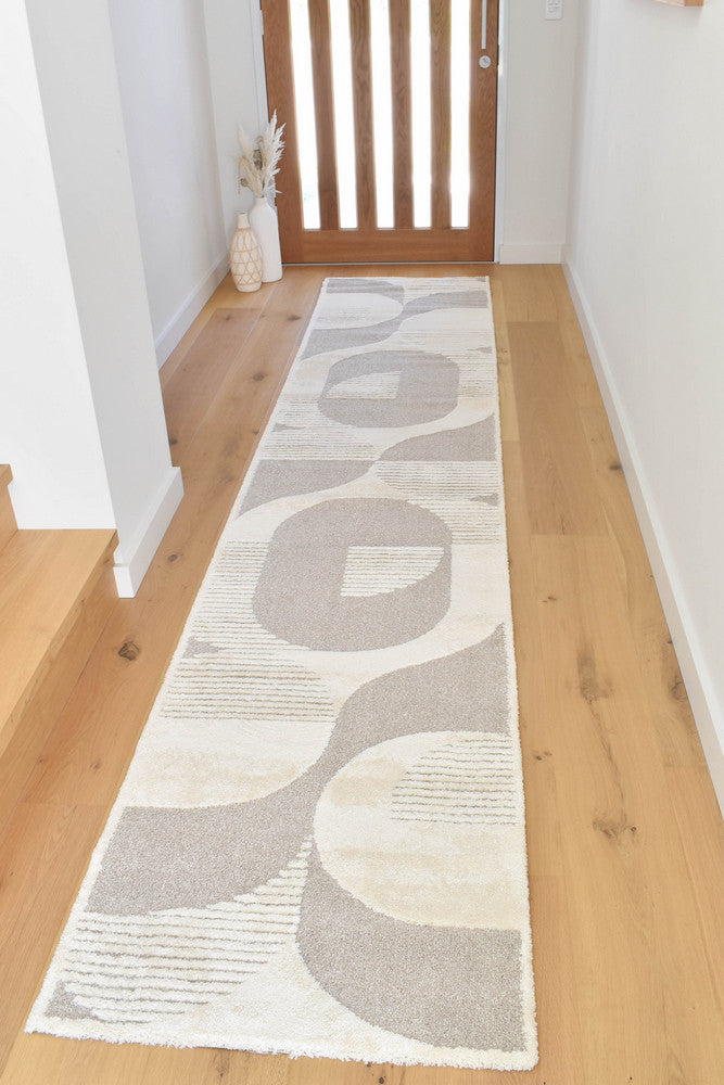 Coco Vintage in Beige Colour : Runner Rug