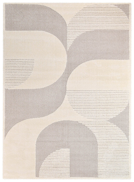 Coco Vintage in Beige Colour Rug