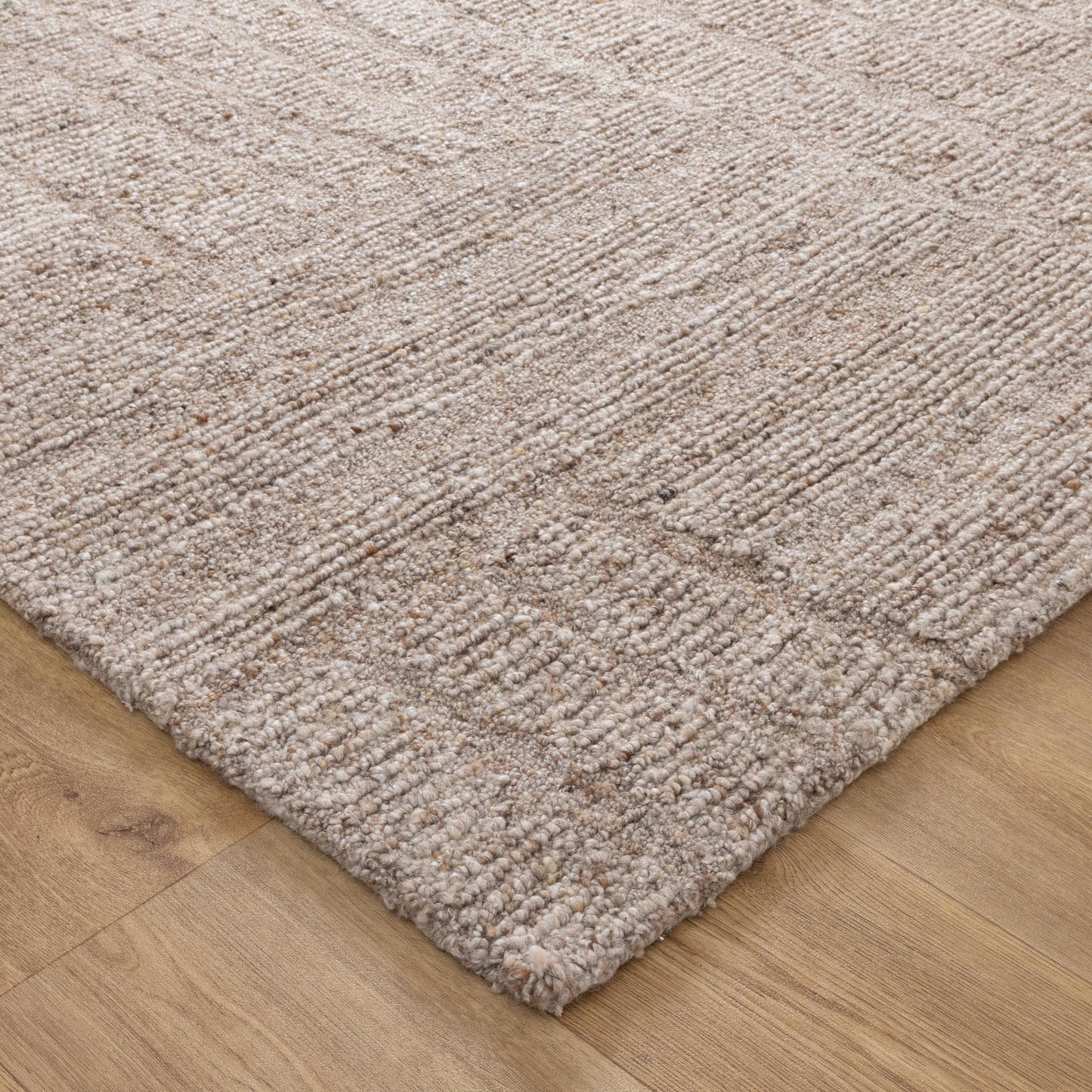 Seren Cocoa Modern Wool Rug