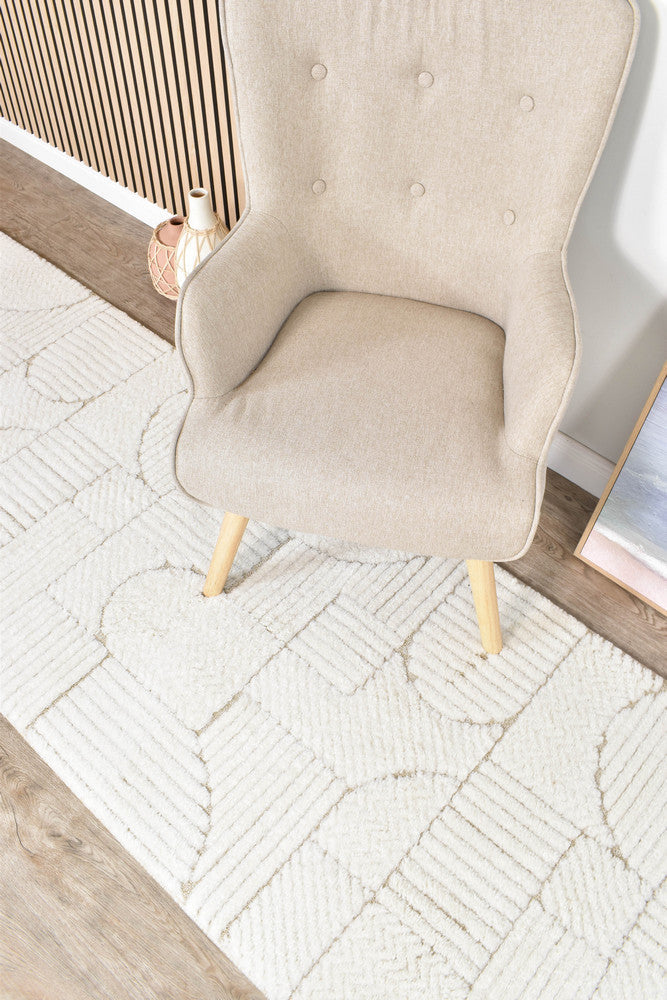 Colorado Contemporary in Beige : Runner Rug