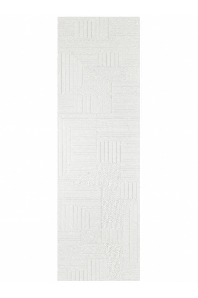 Colorado Geometric in Cream : Runner Rug
