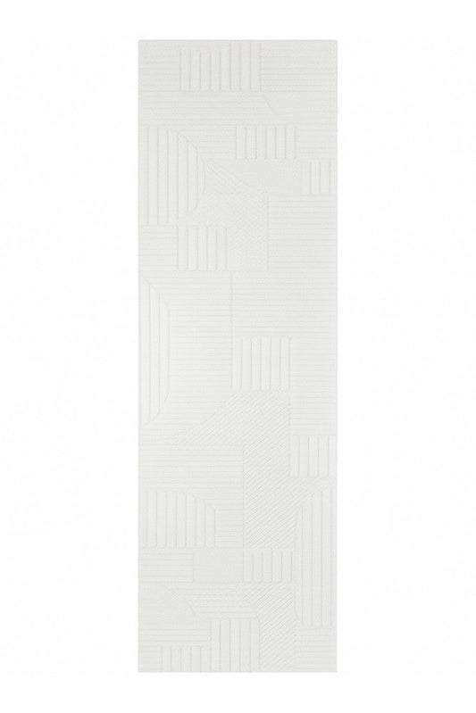 Colorado Geometric in Cream : Runner Rug