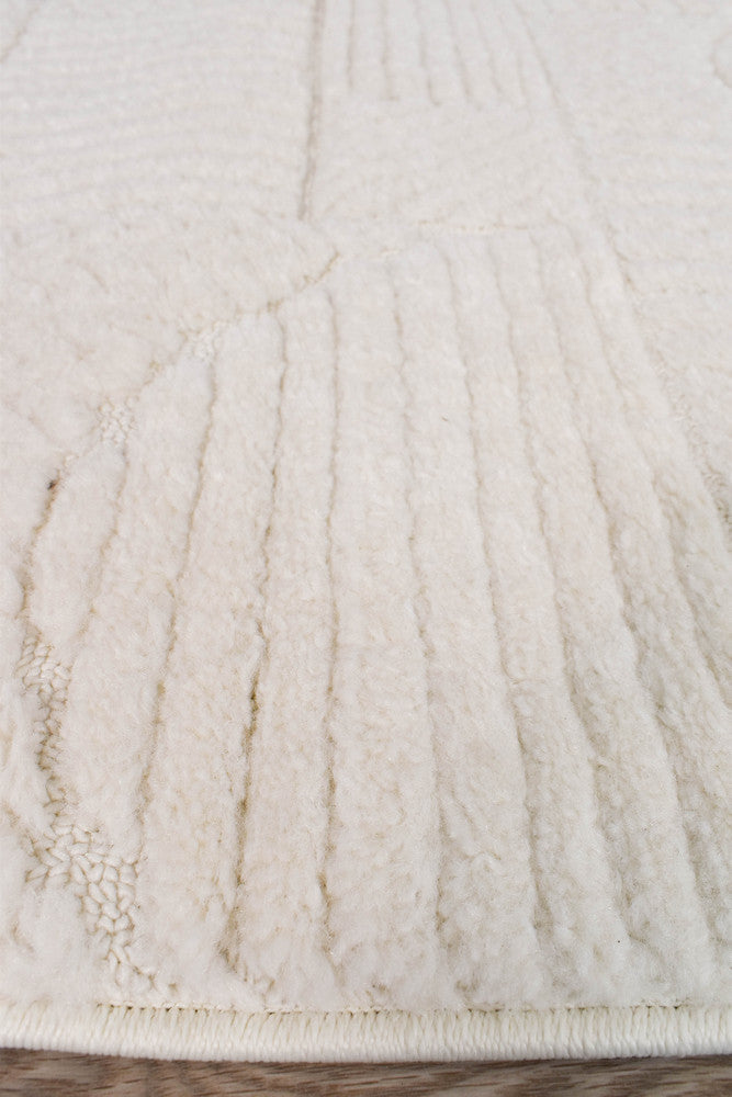 Colorado Geometric in Cream : Runner Rug
