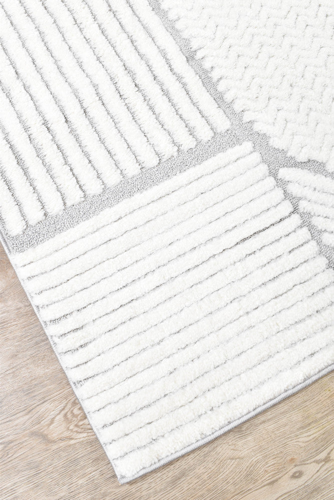 Colorado Geometric in Grey Rug