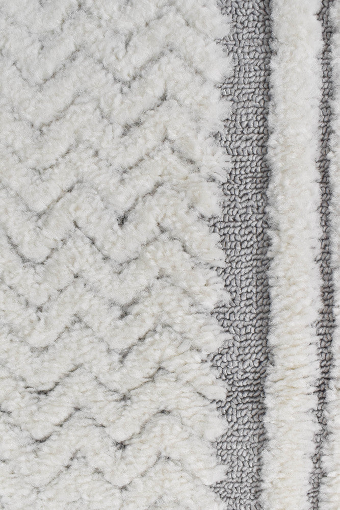 Colorado Geometric in Grey Rug