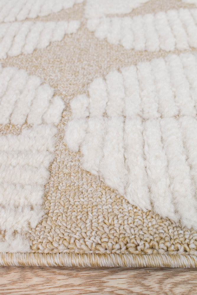 Colorado Geometric in Beige : Runner Rug