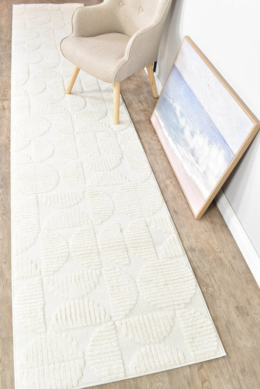 Colorado in Ivory : Runner Rug