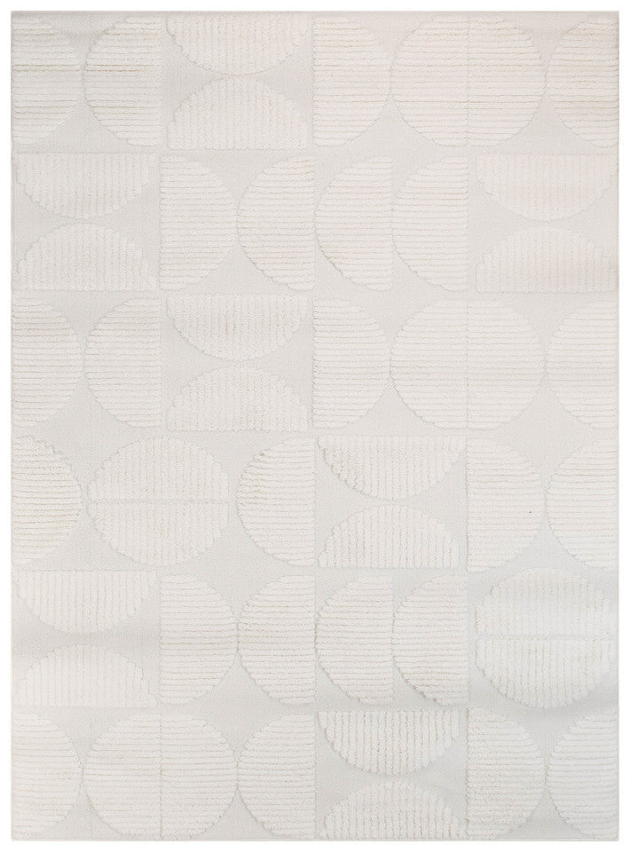Colorado Geometric in Ivory Rug