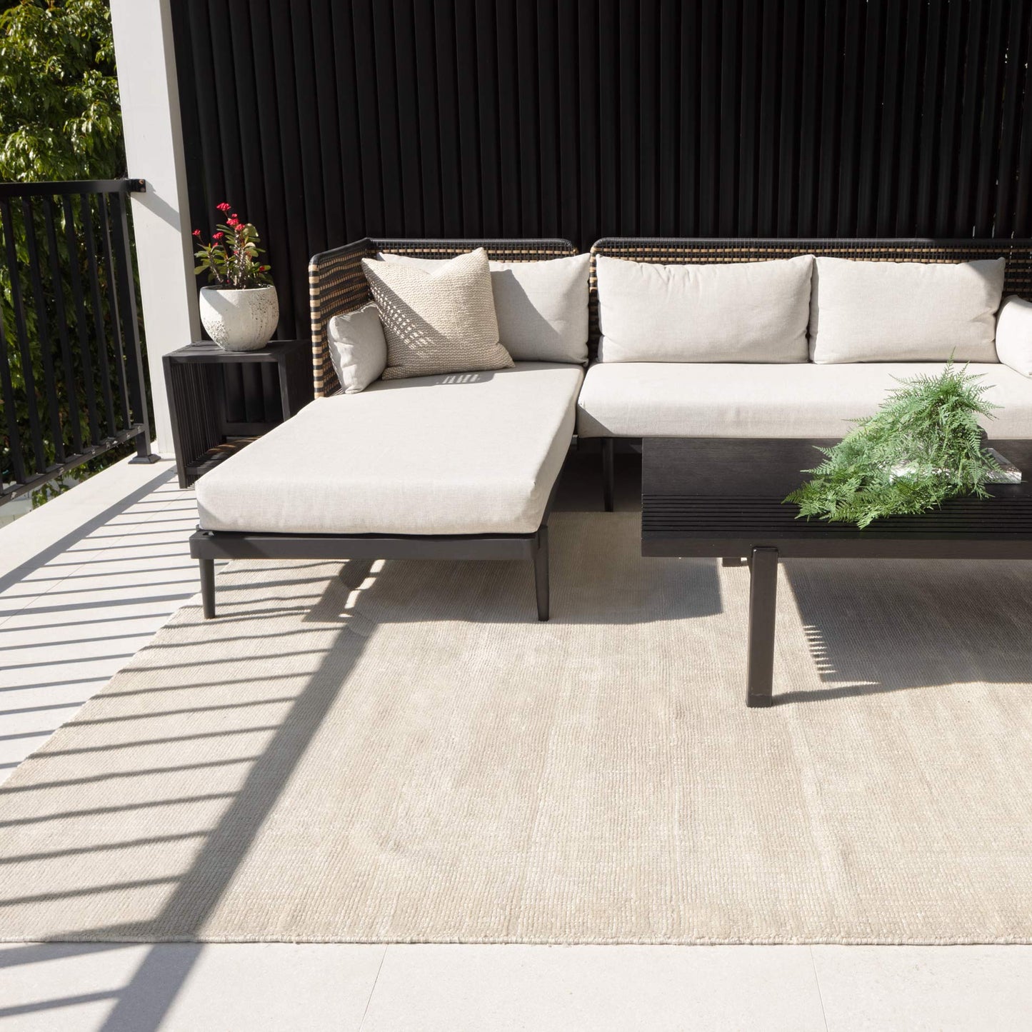 Harbour Indoor Outdoor in Cream Rug