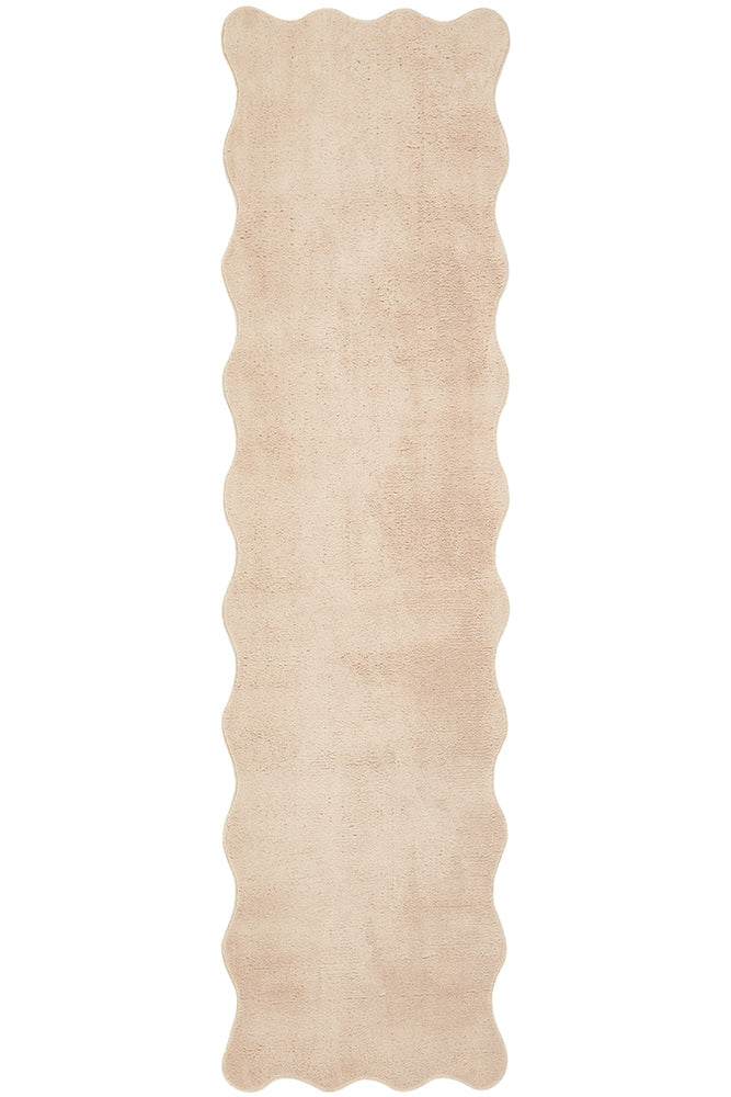 Evelyn Beige Runner Rug